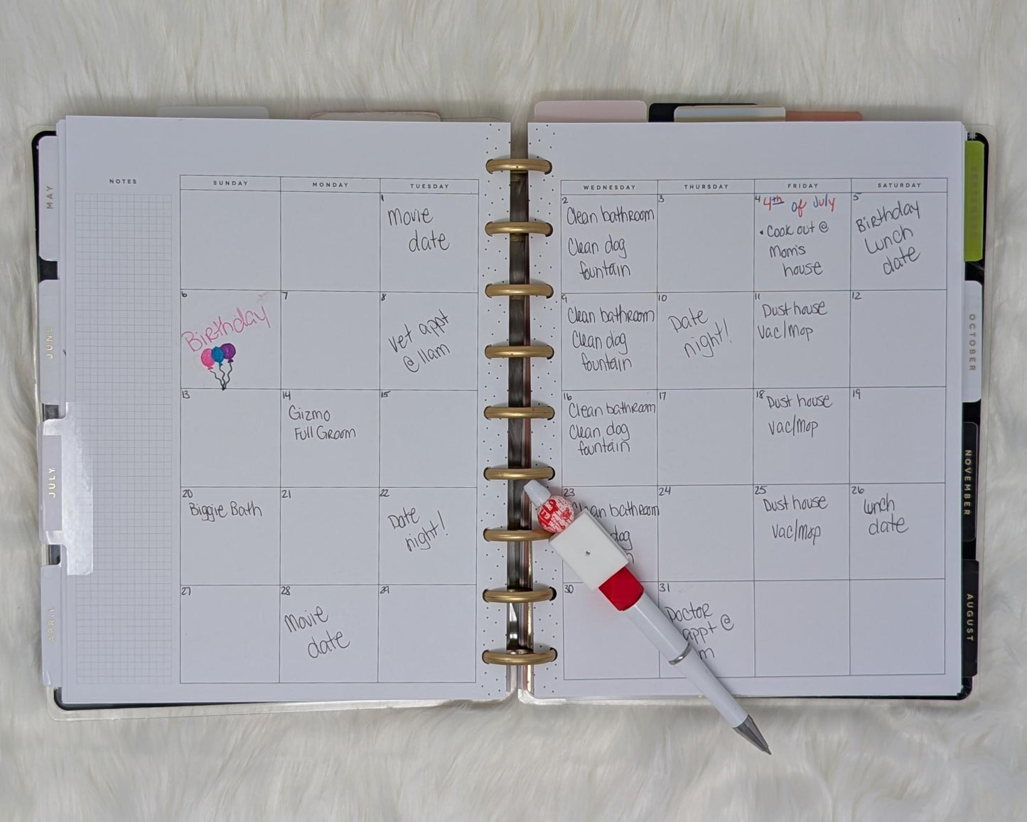 Handmade Beaded Pens: Decorative Ballpoint Pens for Planners & Journals