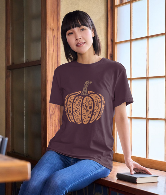 Cozy Fall Pumpkin" Autumn – Unisex T-Shirt