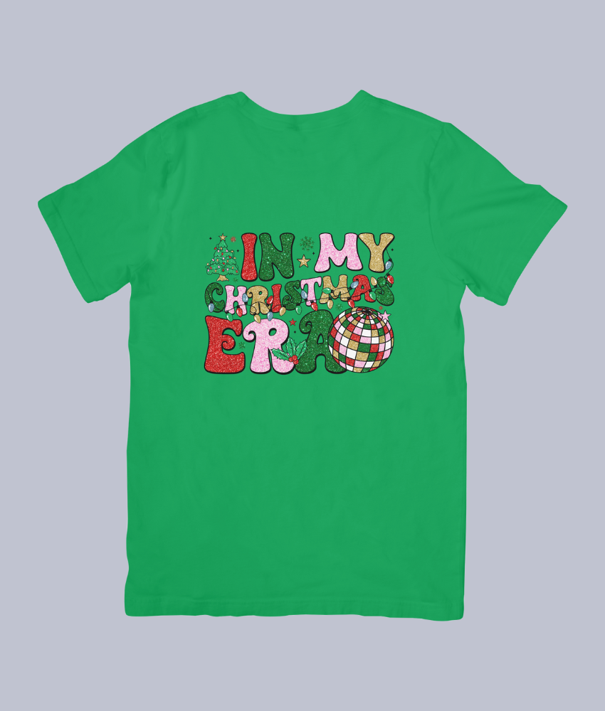 In My Christmas Era" Festive Tee – Unisex T-Shirt