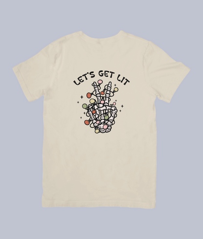 "Let's Get Lit" Christmas Lights | Unisex T-Shirt