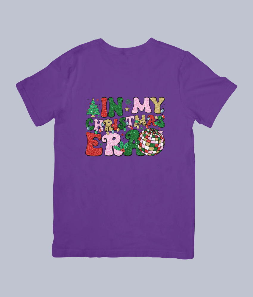 In My Christmas Era" Festive Tee – Unisex T-Shirt