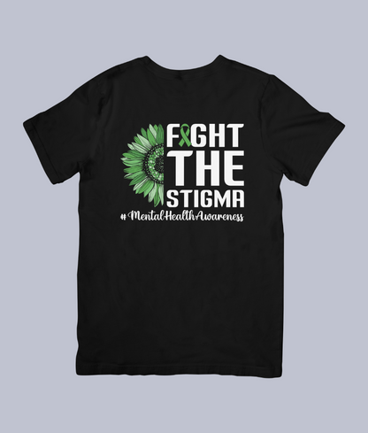 Fight the Stigma Mental Health Awareness – Unisex T-Shirt