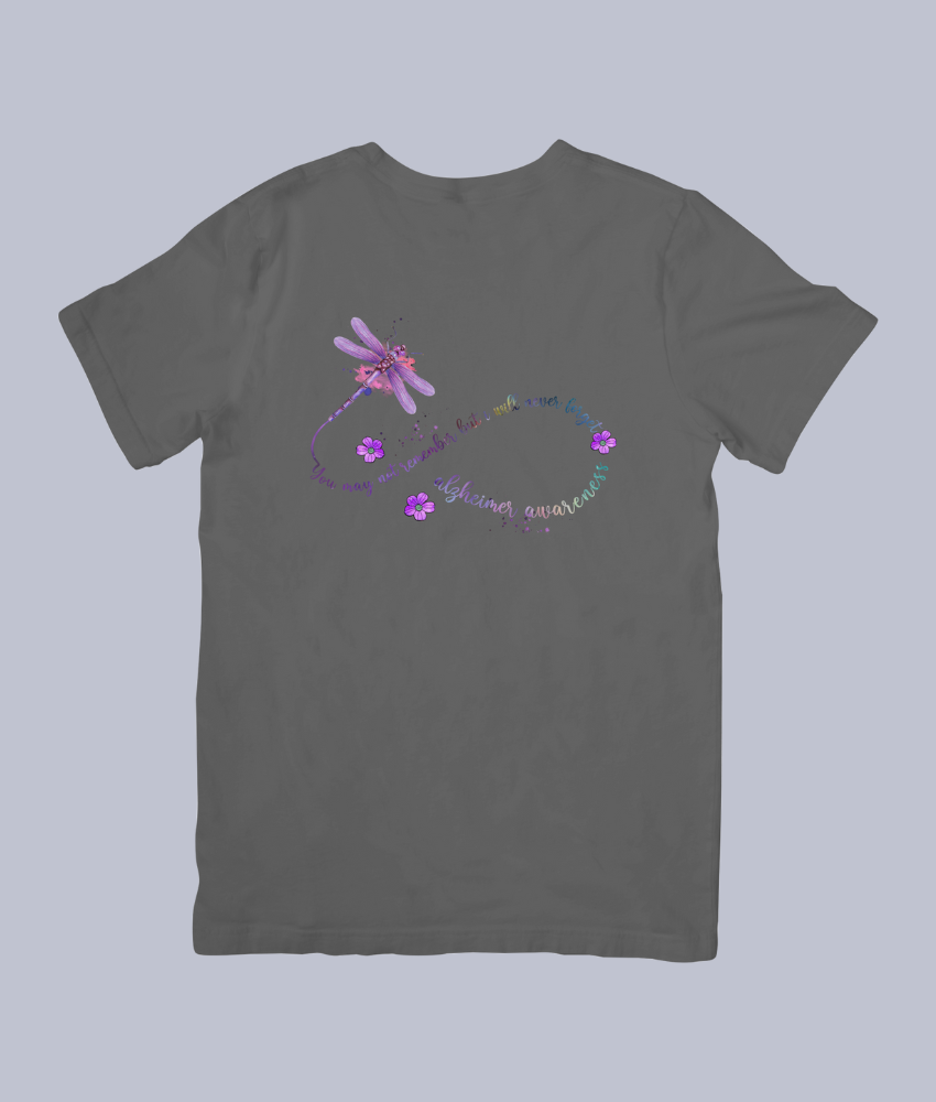 Never Forget Remembrance Tee with Dragonfly– Unisex T-Shirt