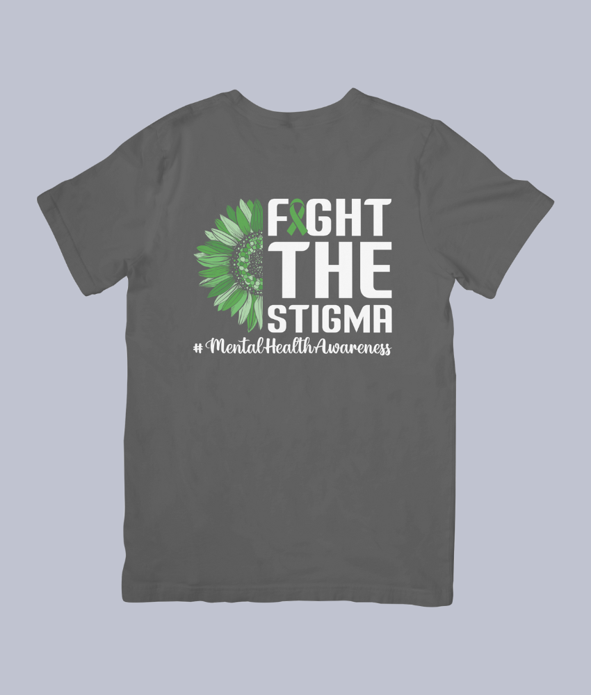 Fight the Stigma Mental Health Awareness – Unisex T-Shirt