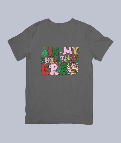 In My Christmas Era" Festive Tee – Unisex T-Shirt