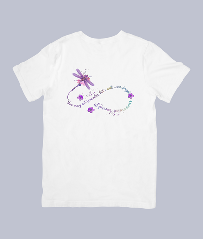 Never Forget Remembrance Tee with Dragonfly– Unisex T-Shirt