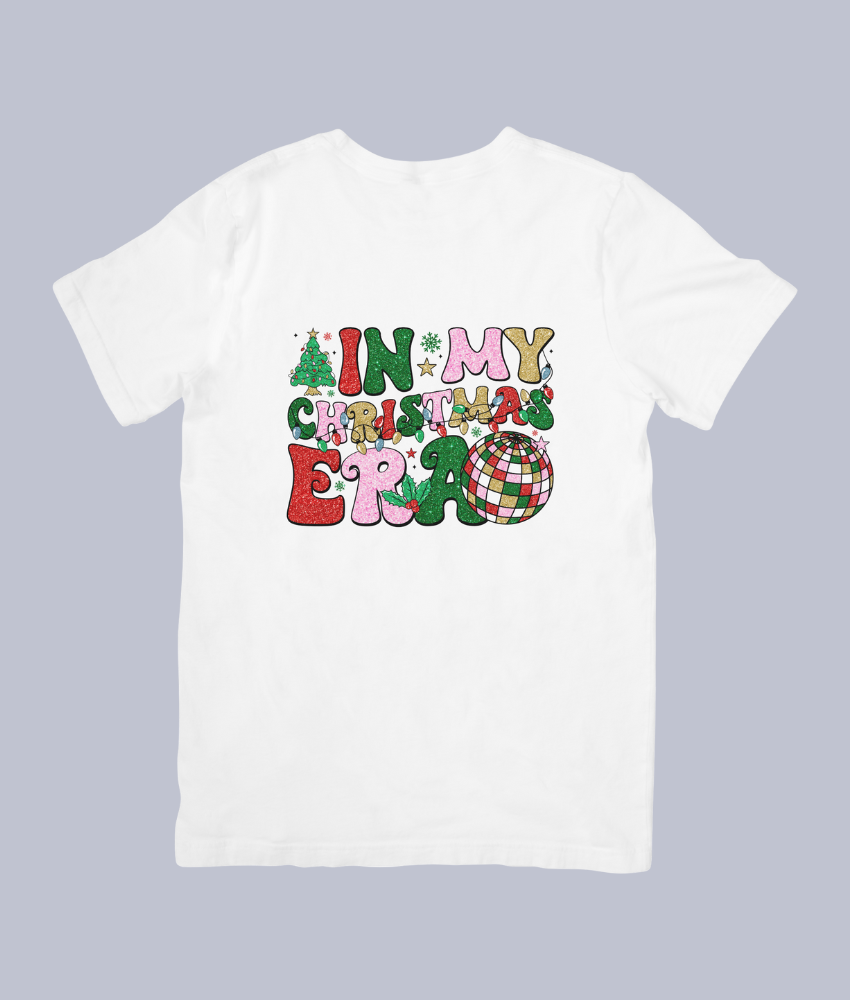 In My Christmas Era" Festive Tee – Unisex T-Shirt