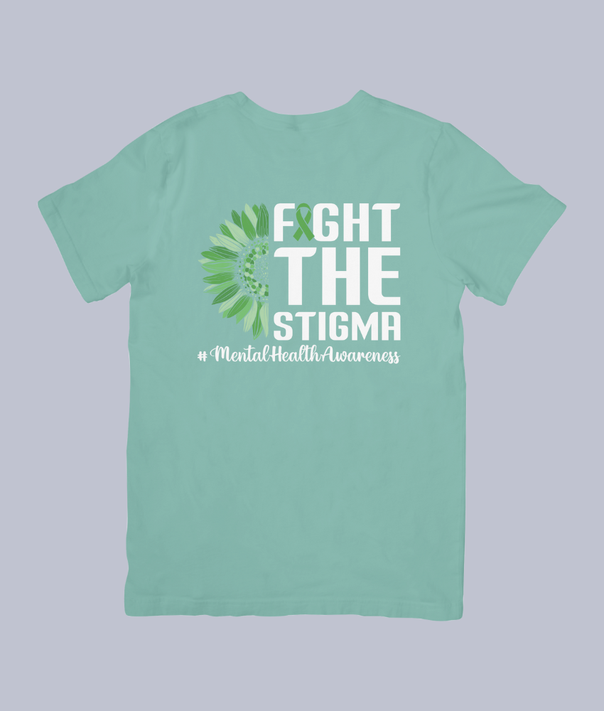 Fight the Stigma Mental Health Awareness – Unisex T-Shirt