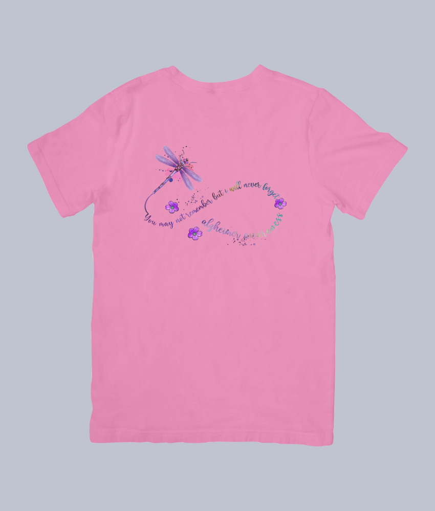 Never Forget Remembrance Tee with Dragonfly– Unisex T-Shirt