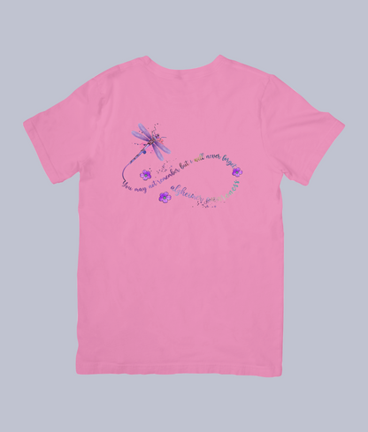 Never Forget Remembrance Tee with Dragonfly– Unisex T-Shirt