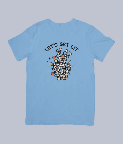 "Let's Get Lit" Christmas Lights | Unisex T-Shirt