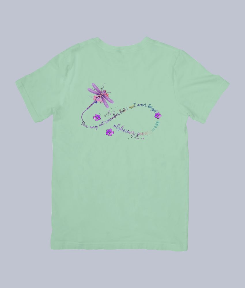 Never Forget Remembrance Tee with Dragonfly– Unisex T-Shirt