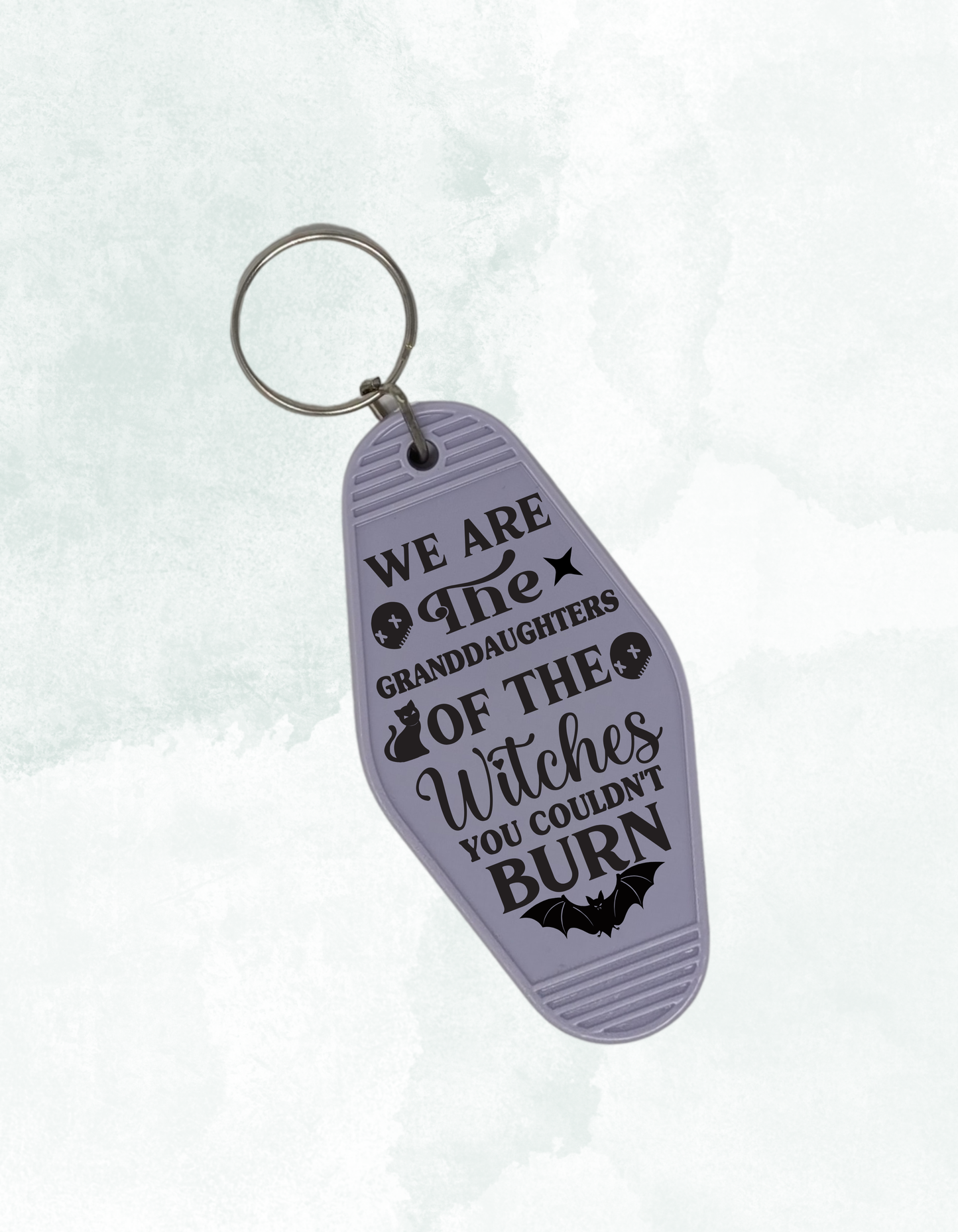 We Are the Granddaughters of the Witches You Couldn't Burn - Retro Keychain