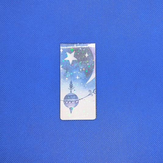 Celestial Night Magnetic Bookmarks - Moon, Stars & Feather Designs