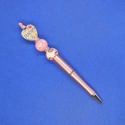 Custom Teacher Beaded Pens – Celebrate Educators with Handpicked Charm