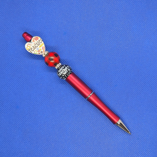 Custom Teacher Beaded Pens – Celebrate Educators with Handpicked Charm