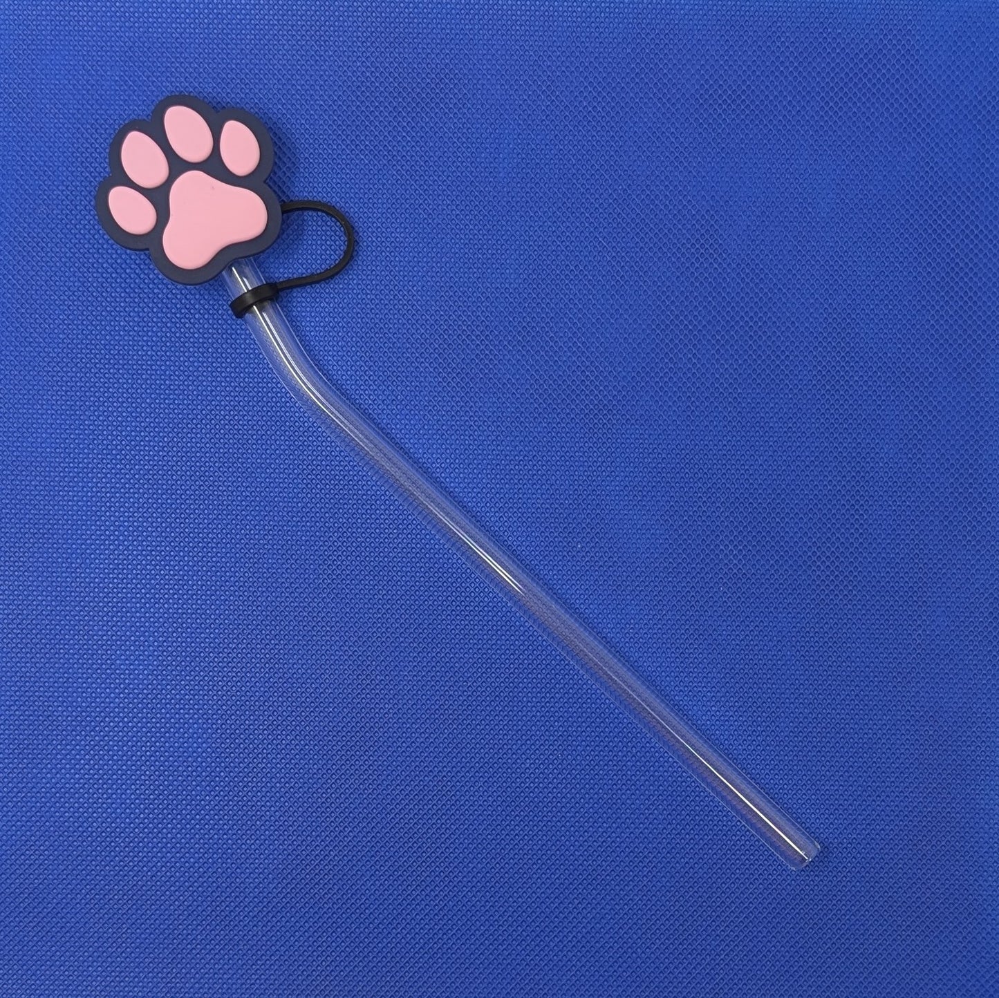 Adorable Paw Print Straw Toppers - Perfect for Animal Lovers! 🐾