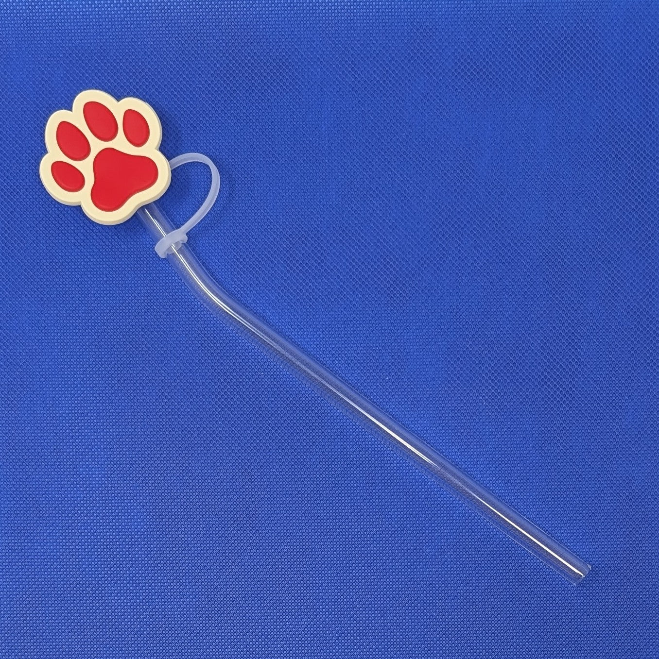 Adorable Paw Print Straw Toppers - Perfect for Animal Lovers! 🐾