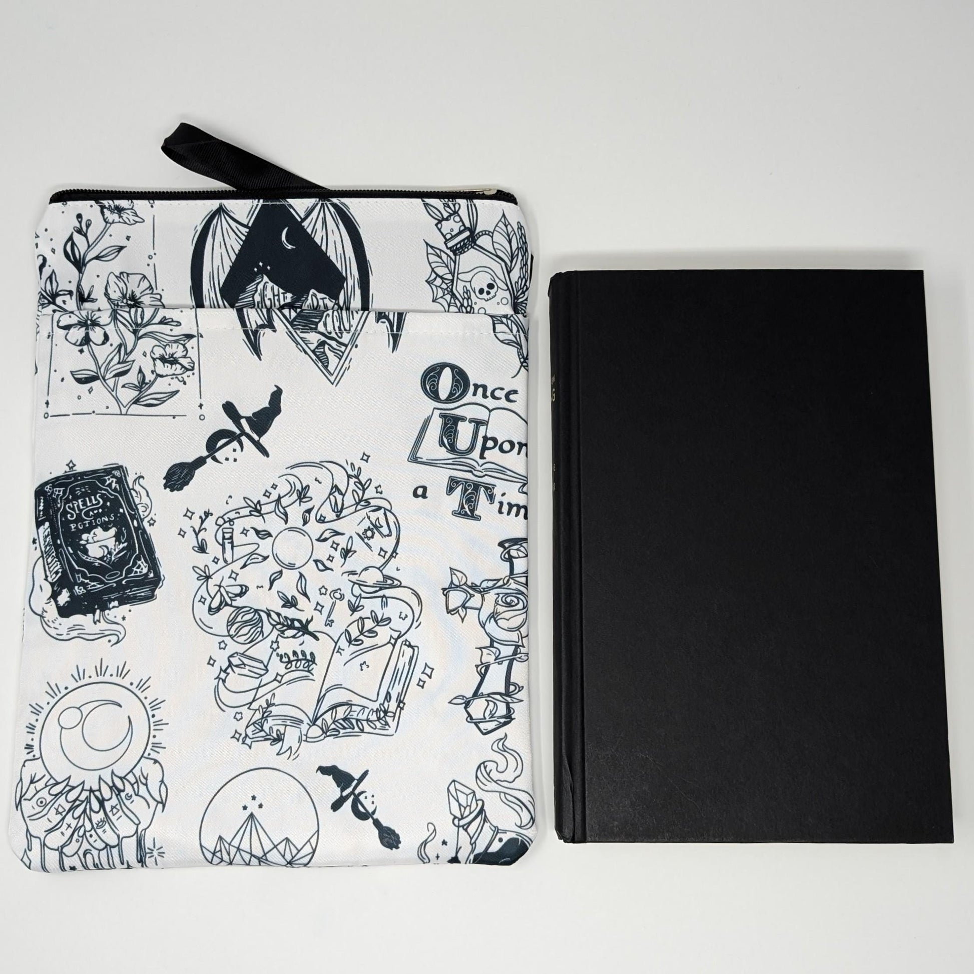 Magical Book Sleeve: Padded Kindle Cover with Zipper - Fairy Tale Reader Gift