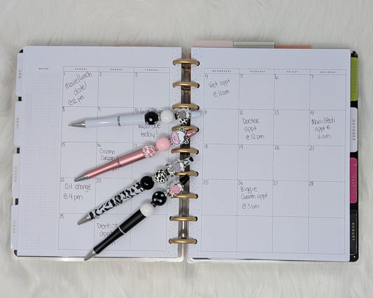 Handmade Beaded Cow Pen: Fun Farm Animal Gift