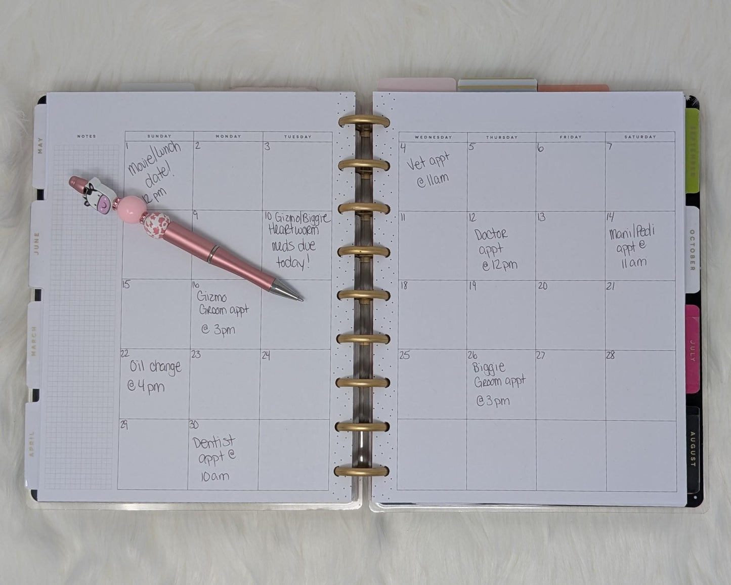 Handmade Beaded Cow Pen: Fun Farm Animal Gift