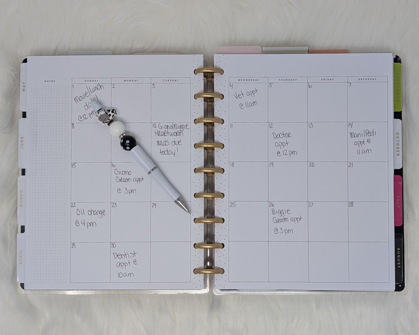 Handmade Beaded Cow Pen: Fun Farm Animal Gift