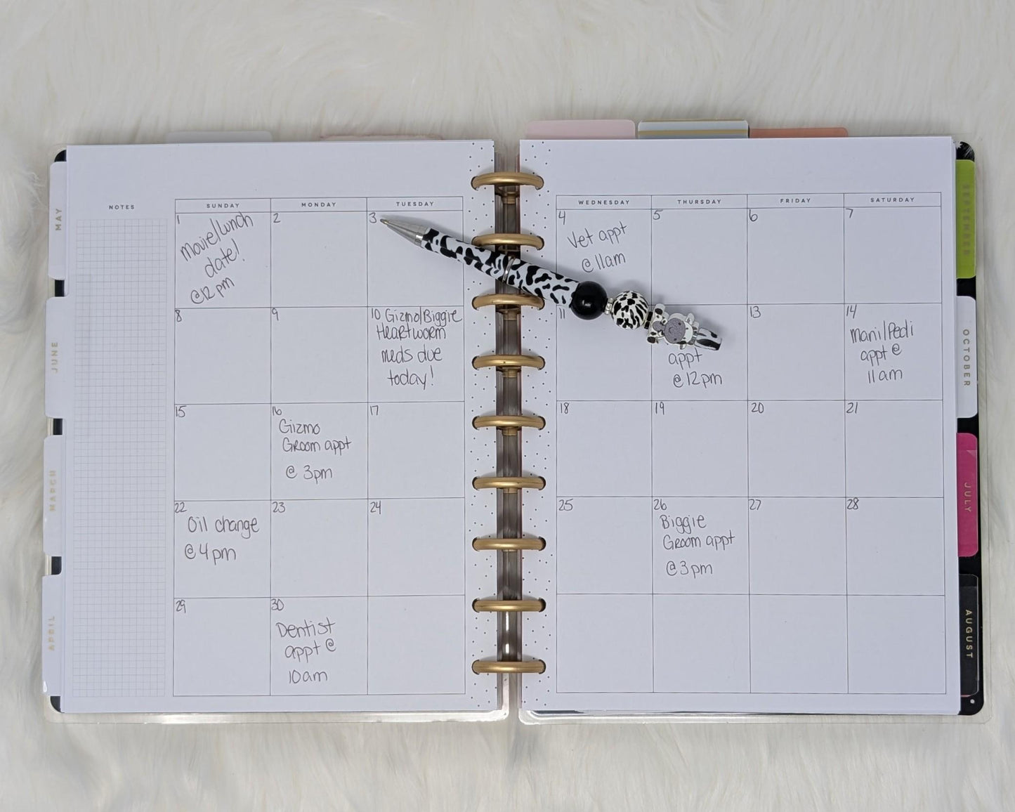 Handmade Beaded Cow Pen: Fun Farm Animal Gift