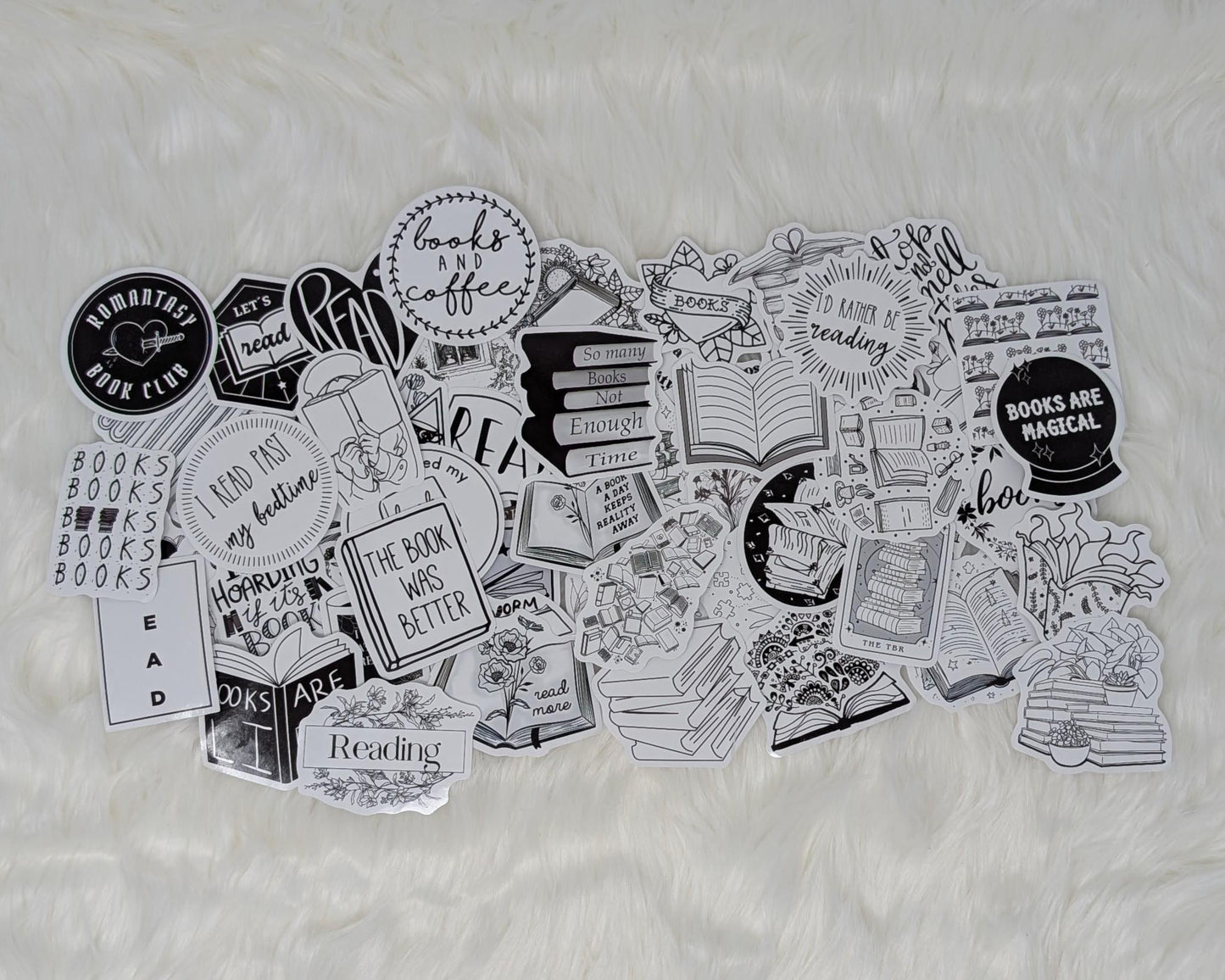 Mystery Bookish Sticker Pack: Fourth Wing, Witchy, Dark Romance Themes