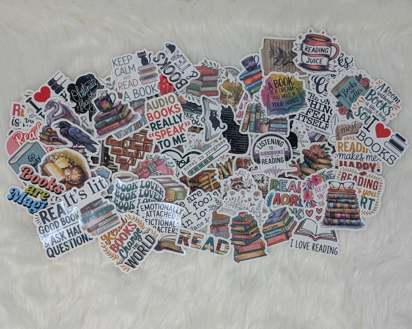 Mystery Bookish Sticker Pack: Fourth Wing, Witchy, Dark Romance Themes