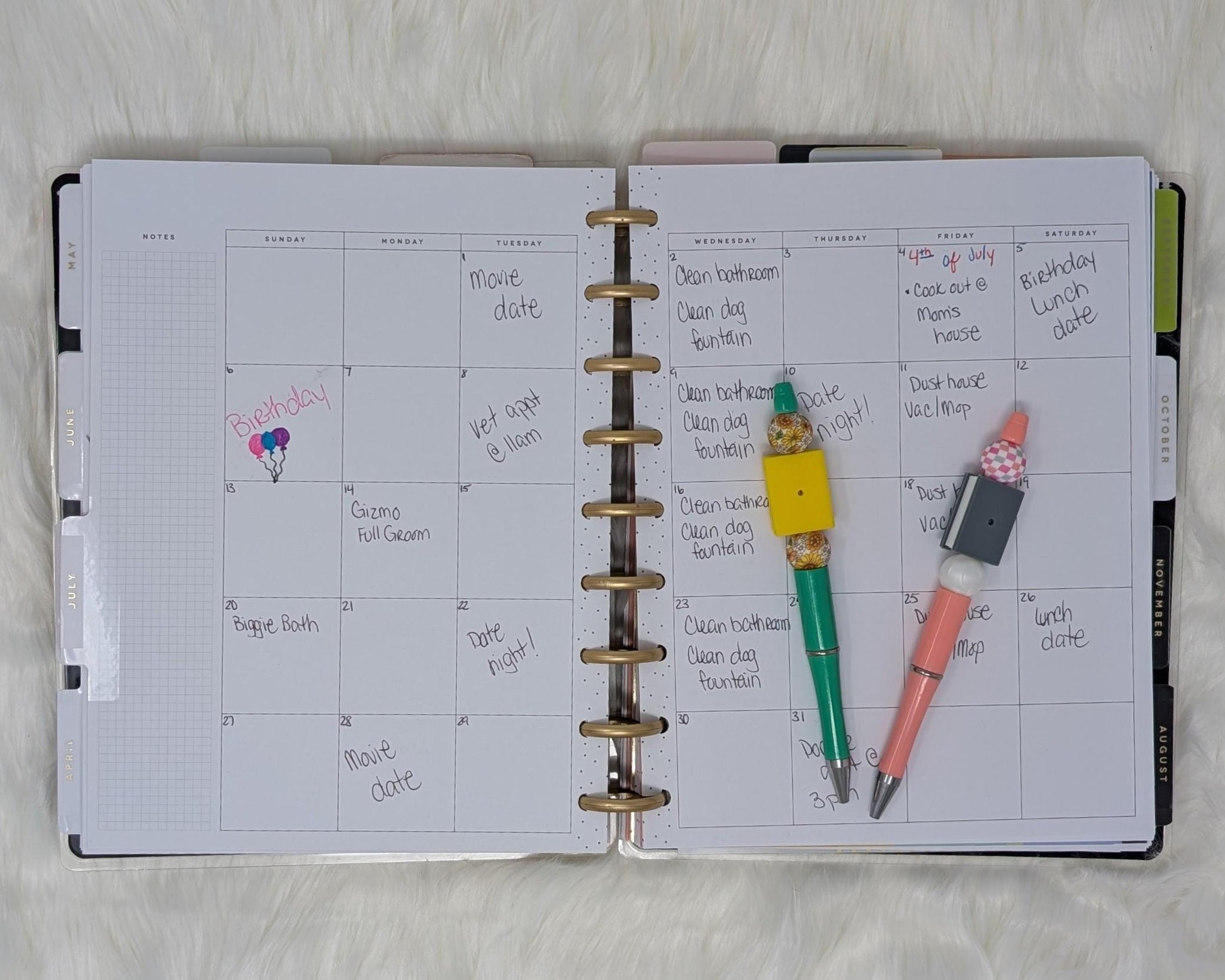 Handmade Beaded Ballpoint Pen: Refillable Stationery Gift