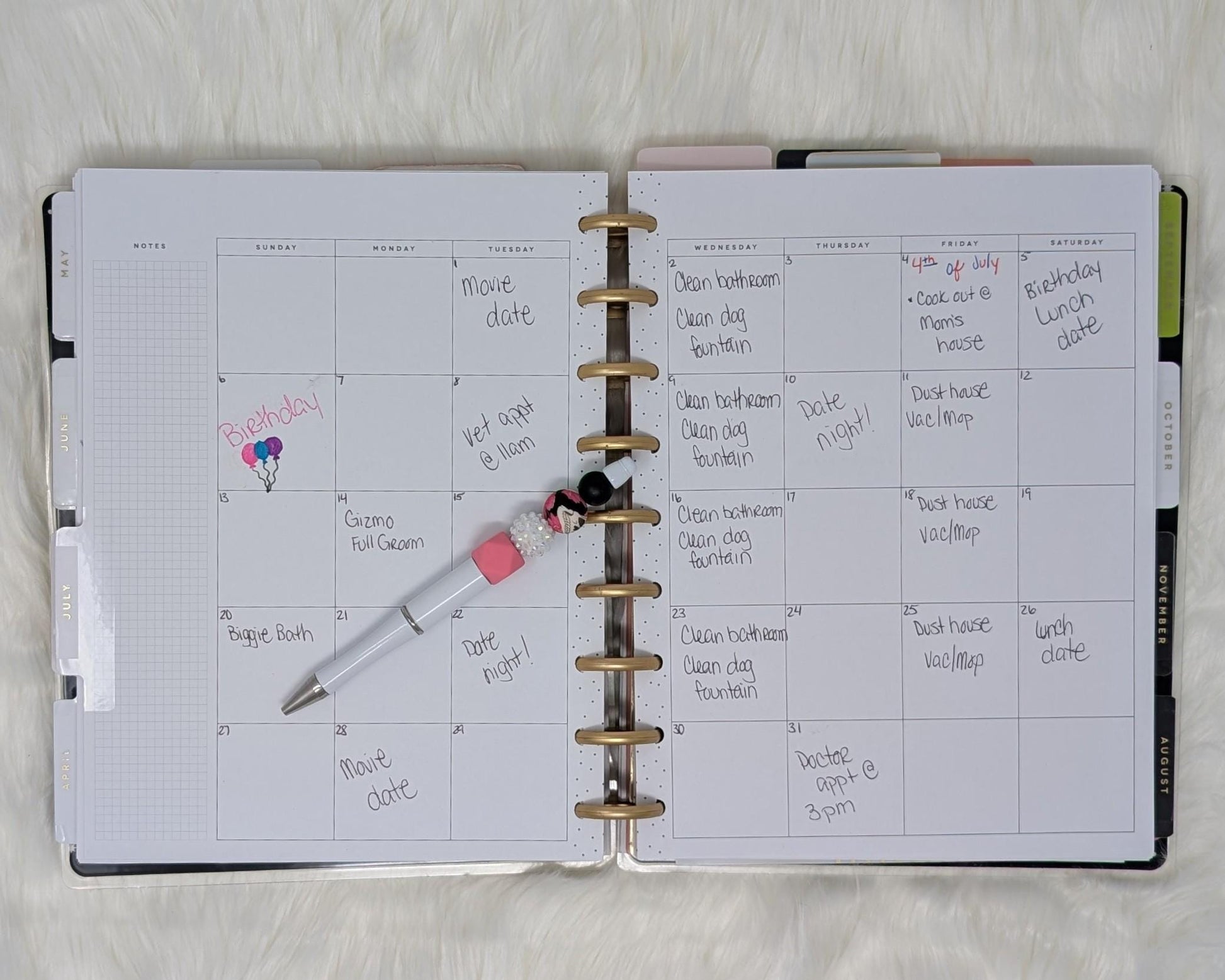 Halloween Beaded Pen Set: Pumpkin, Skull, & Sparkle Novelty Pens