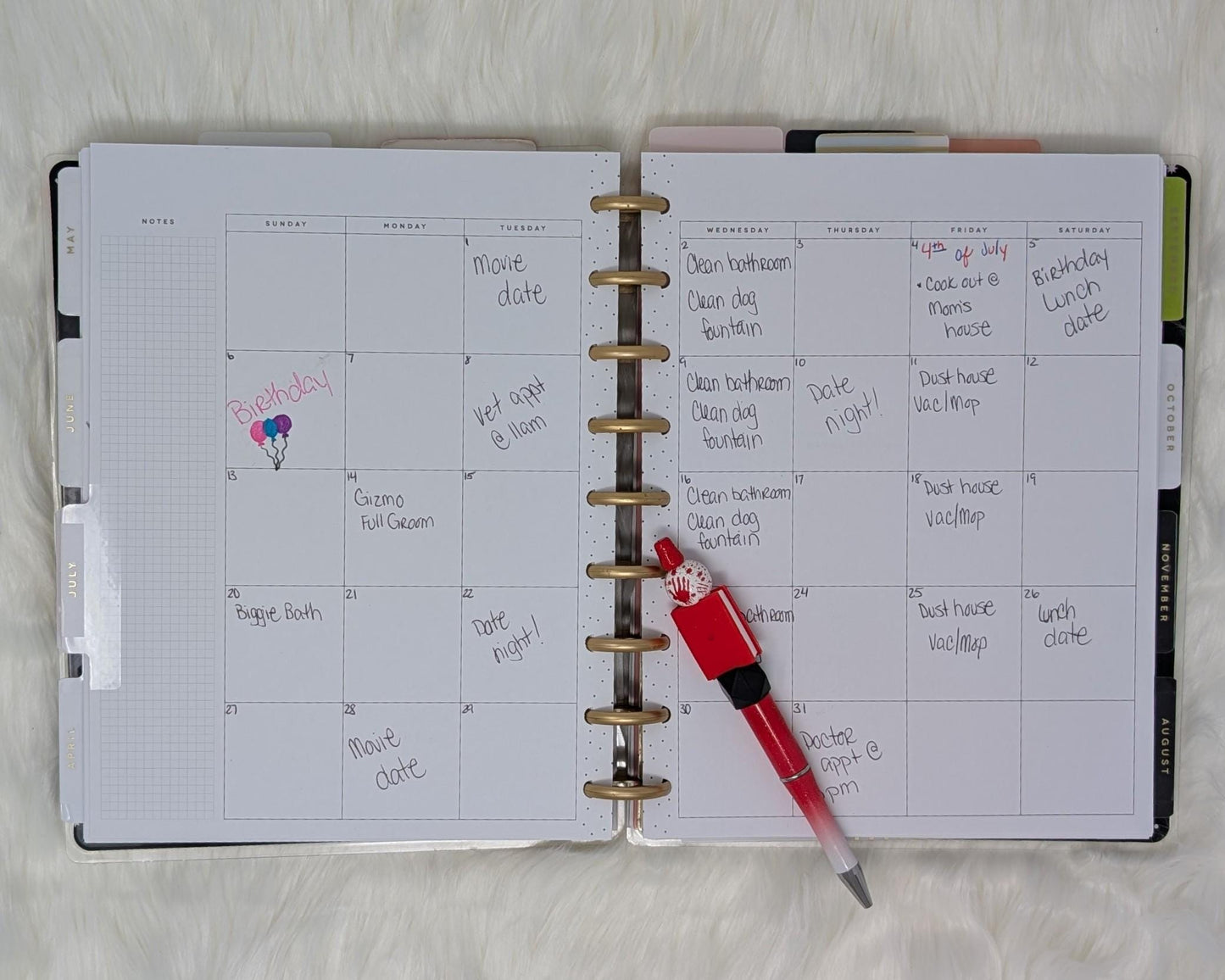 Handmade Beaded Pens: Decorative Ballpoint Pens for Planners & Journals