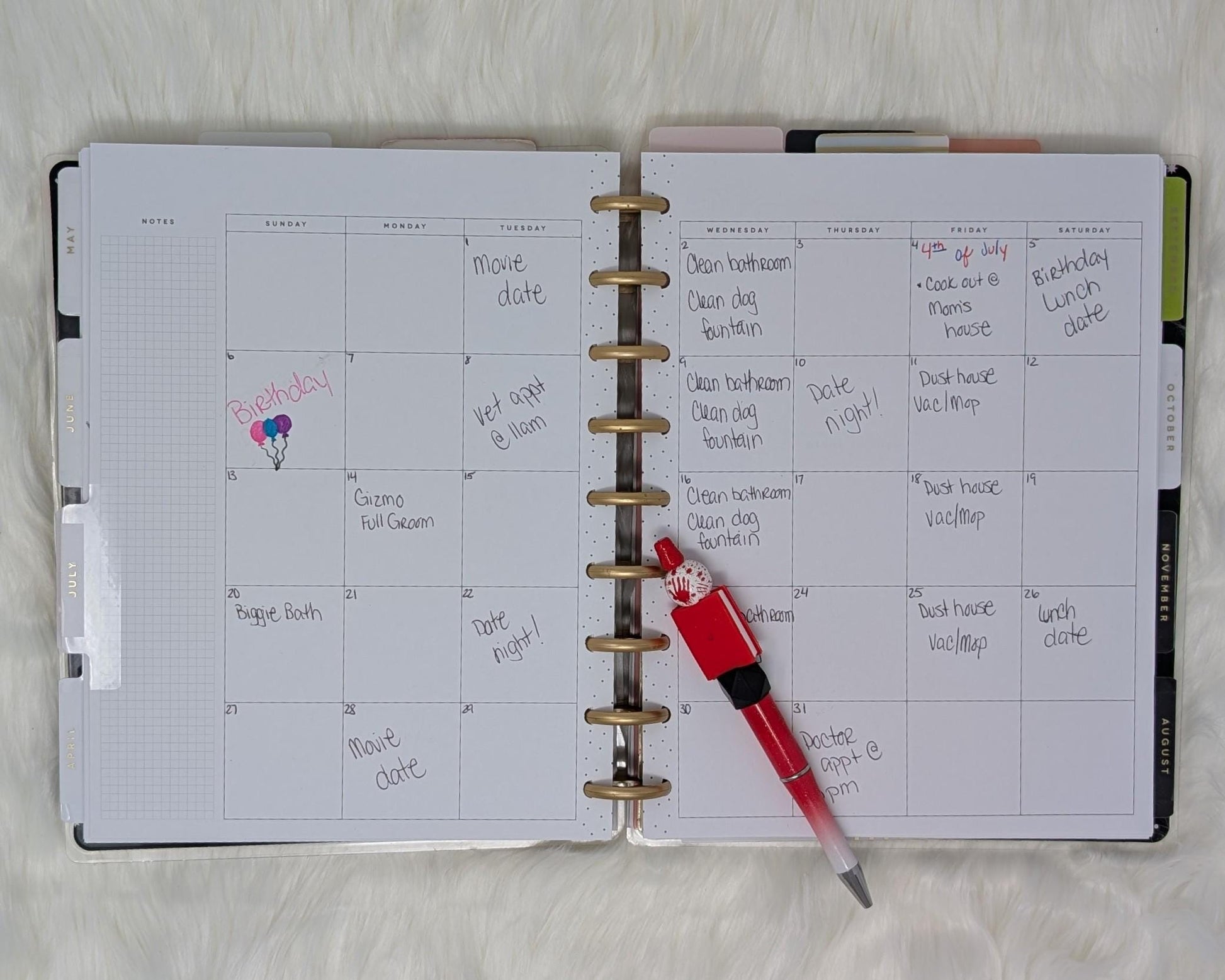 Handmade Beaded Pens: Decorative Ballpoint Pens for Planners & Journals