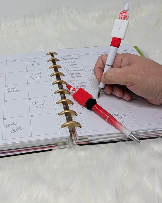 Handmade Beaded Pens: Decorative Ballpoint Pens for Planners & Journals