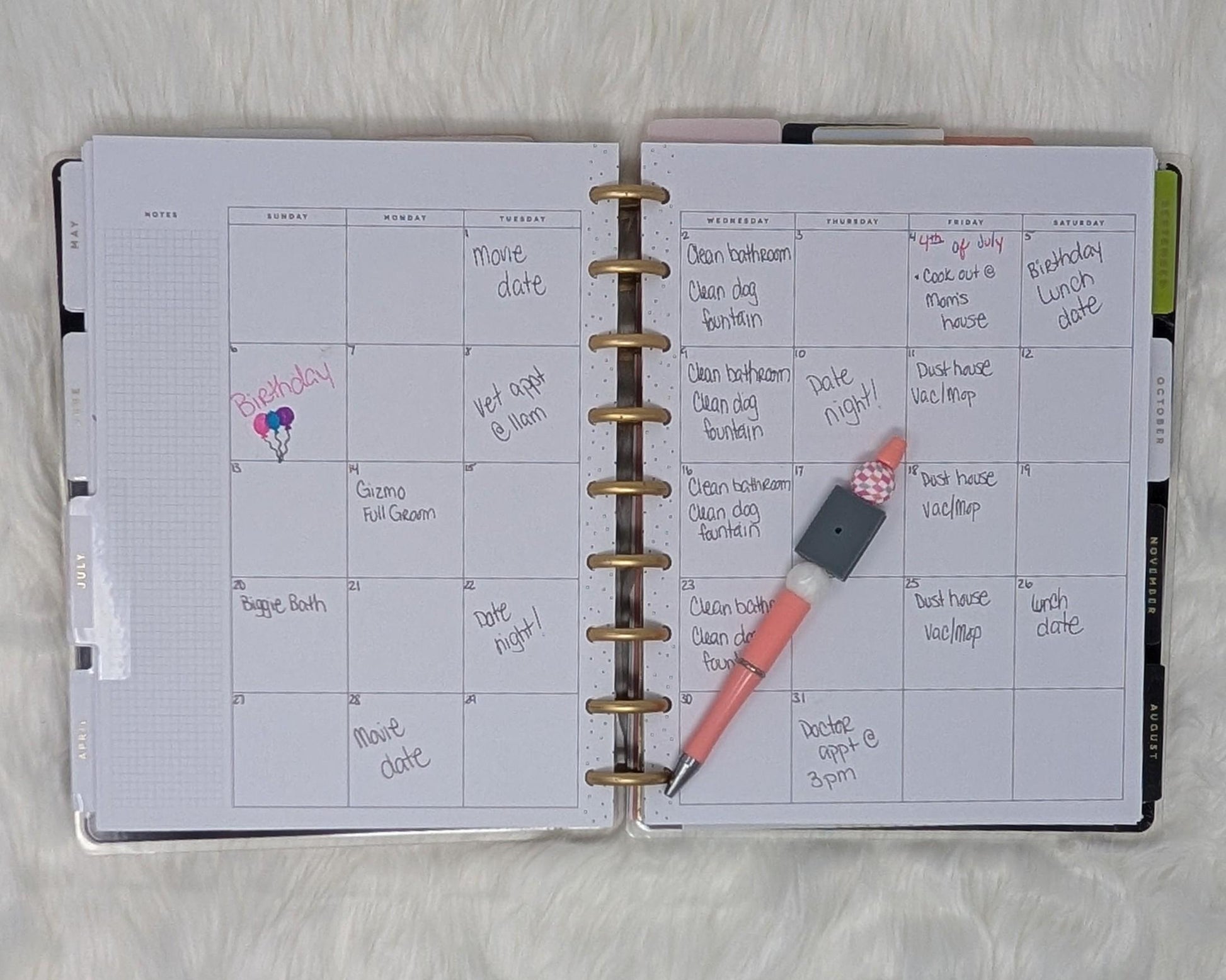 Handmade Beaded Ballpoint Pen: Refillable Stationery Gift