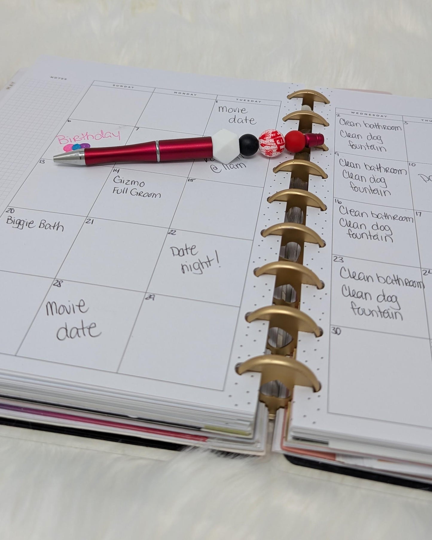 Halloween Beaded Pen Set: Pumpkin, Skull, & Sparkle Novelty Pens