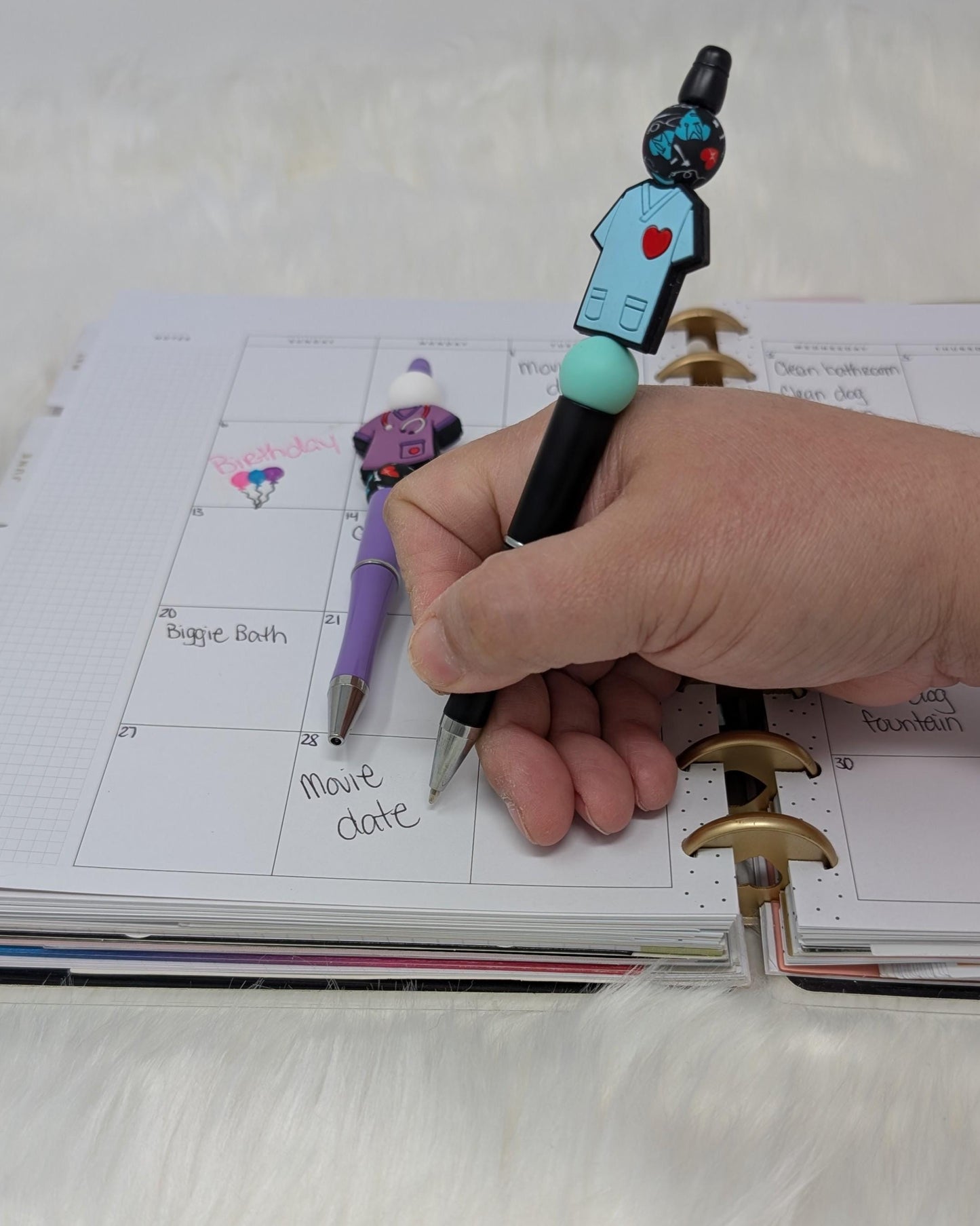 Nurse Pen Set: Medical Scrubs Novelty Pens, Gifts for Healthcare Workers