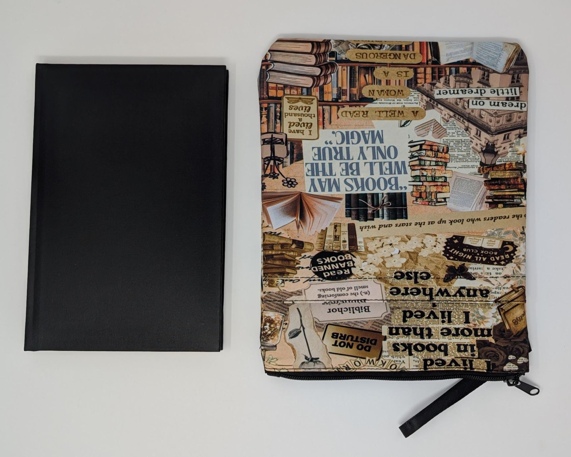 Book Lover Gift Set: Book Sleeve, Cup, Bookmarks & Accessories