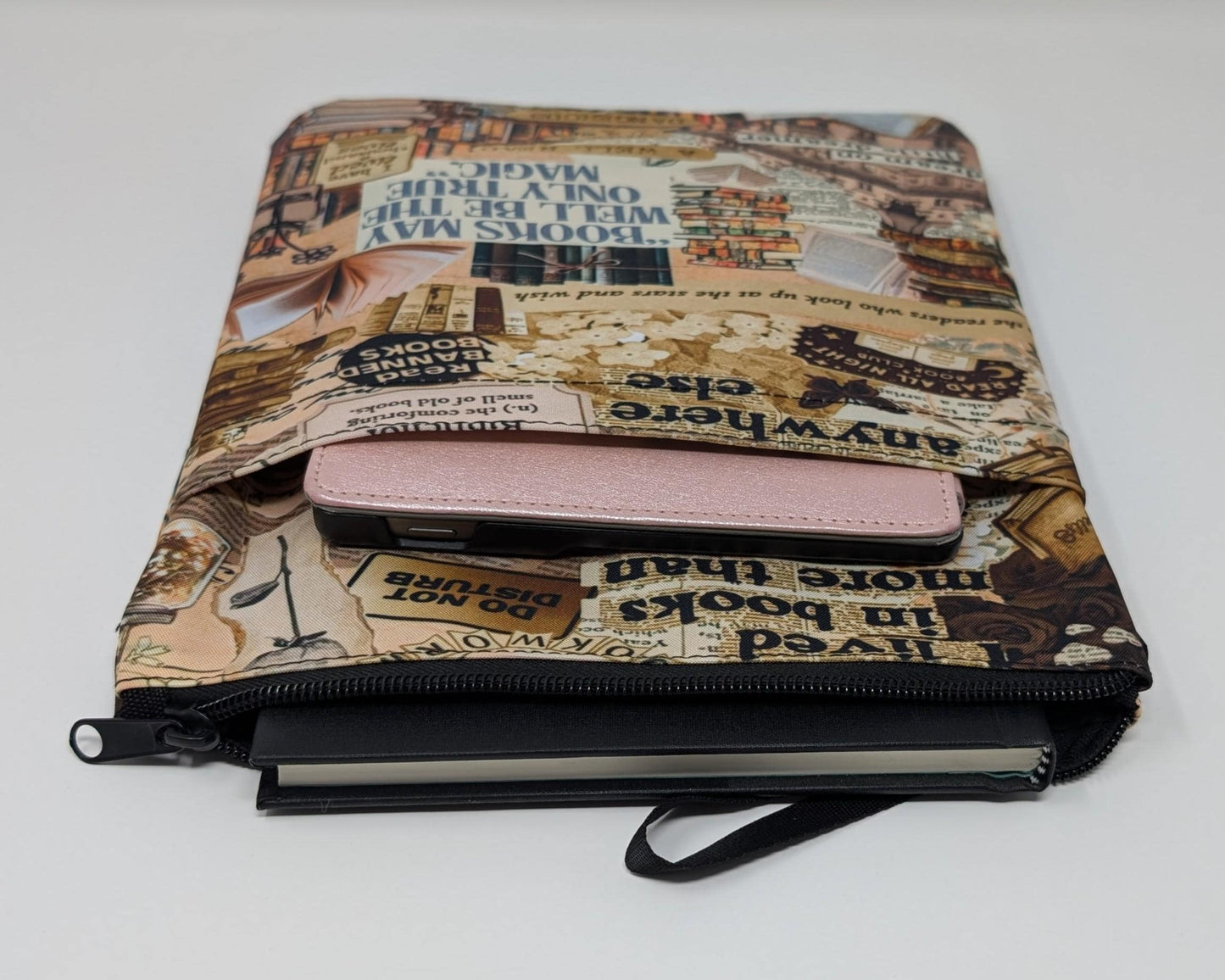 Book Lover Gift Set: Book Sleeve, Cup, Bookmarks & Accessories